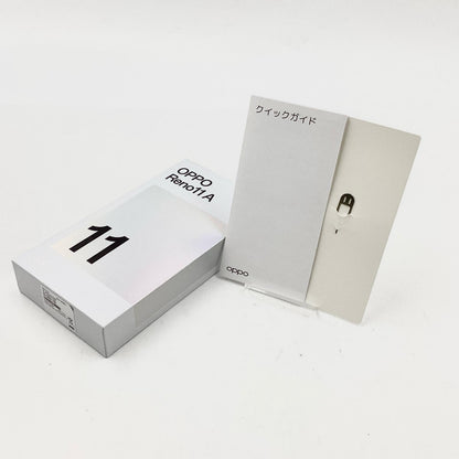【全額返金保証】【最速発送】OPPO Reno 11A 128GB ダークグリーン SIMフリー CPH2603 超美品 動作確認済