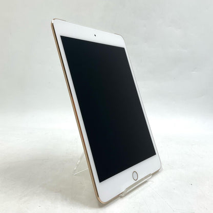 【全額返金保証】【最速発送】Apple iPad mini 7.9インチ 第4世代 32GB ゴールド WiFi+Cellular docomo 白ロム 美品 動作確認済