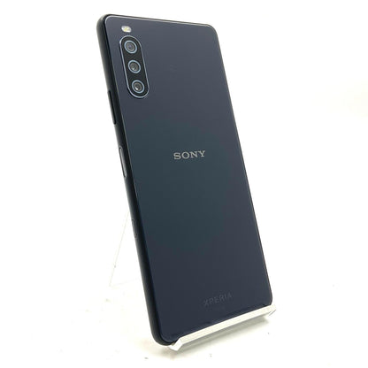 【最速発送】Sony Xperia 10 III 128GB ブラック au SOG04 白ロム【難有】