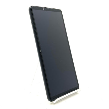 【最速発送】Sony Xperia 10 III 128GB ブラック au SOG04 白ロム【難有】