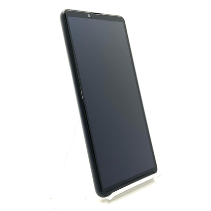 【最速発送】Sony Xperia 10 III 128GB ブラック au SOG04 白ロム【難有】