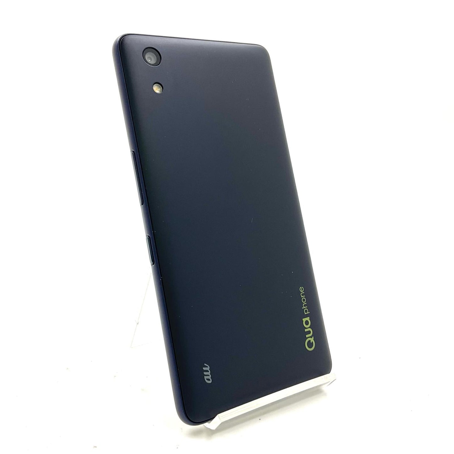 【全額返金保証】【最速発送】京セラ Qua phone QZ 32GB インディゴ au KYV44 白ロム 動作確認済