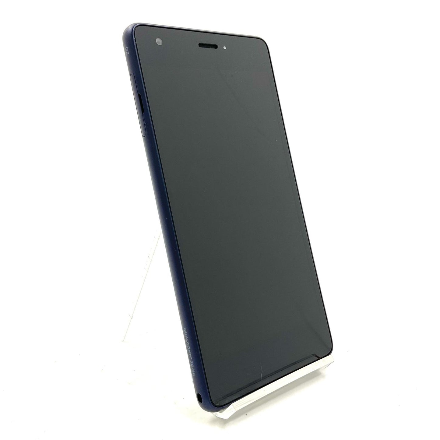 【全額返金保証】【最速発送】京セラ Qua phone QZ 32GB インディゴ au KYV44 白ロム 動作確認済