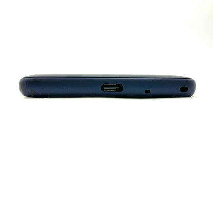 【全額返金保証】【最速発送】京セラ Qua phone QZ 32GB インディゴ au KYV44 白ロム 動作確認済