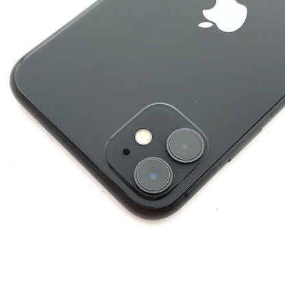 【全額返金保証】【最速発送】Apple iPhone iPhone 11 128GB ブラック Softbank 白ロム 動作確認済 80%