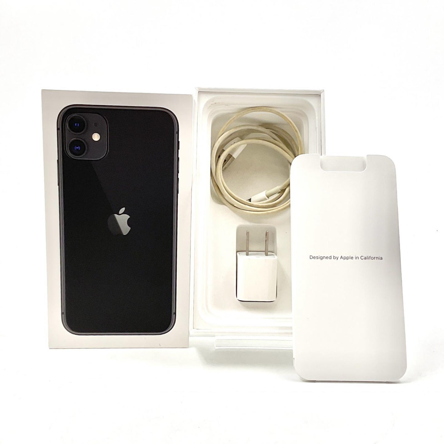 【全額返金保証】【最速発送】Apple iPhone iPhone 11 128GB ブラック Softbank 白ロム 動作確認済 80%