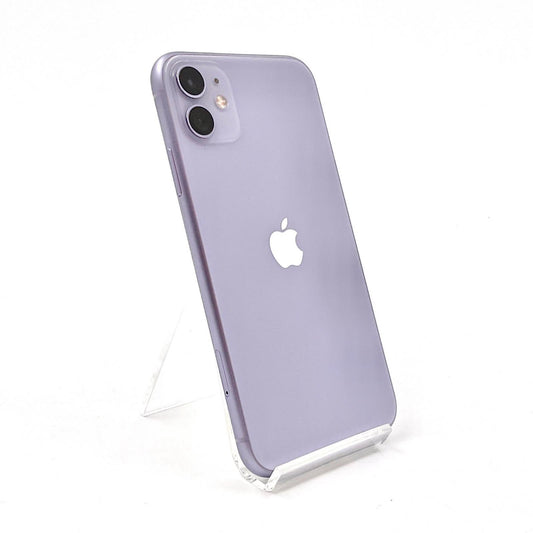 【全額返金保証】【最速発送】Apple iPhone iPhone 11 128GB パープル Softbank 白ロム 動作確認済 80%