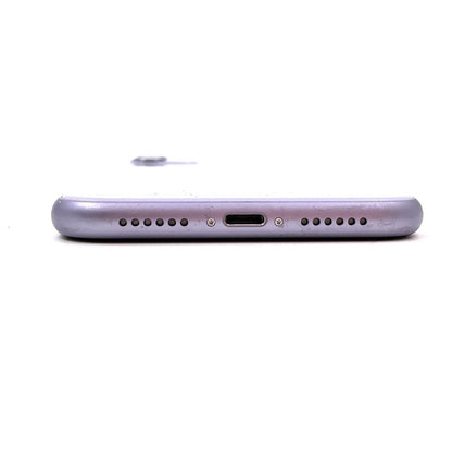 【全額返金保証】【最速発送】Apple iPhone iPhone 11 128GB パープル Softbank 白ロム 動作確認済 80%