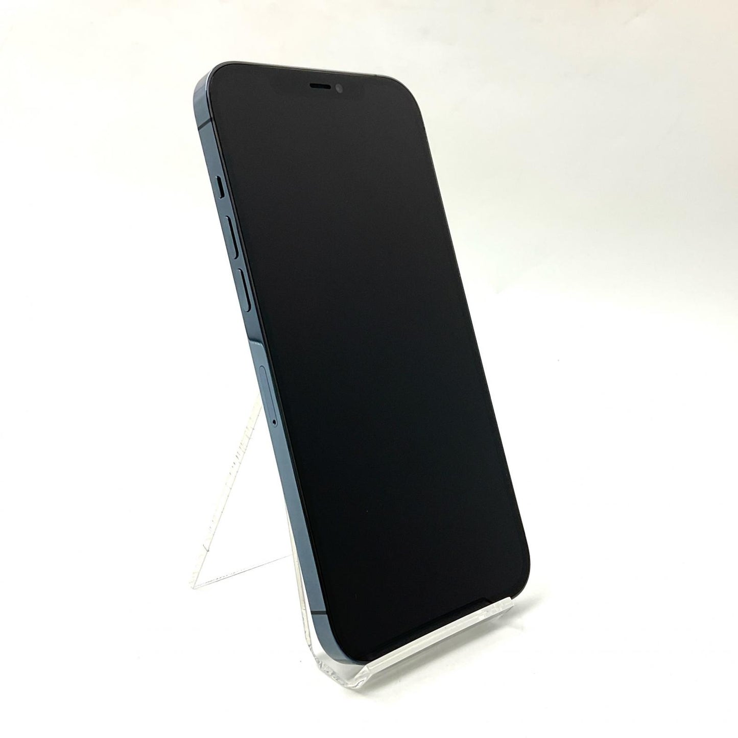 【全額返金保証】【最速発送】Apple iPhone iPhone 12 Pro Max 128GB パシフィックブルー Softbank 白ロム 動作確認済 84%
