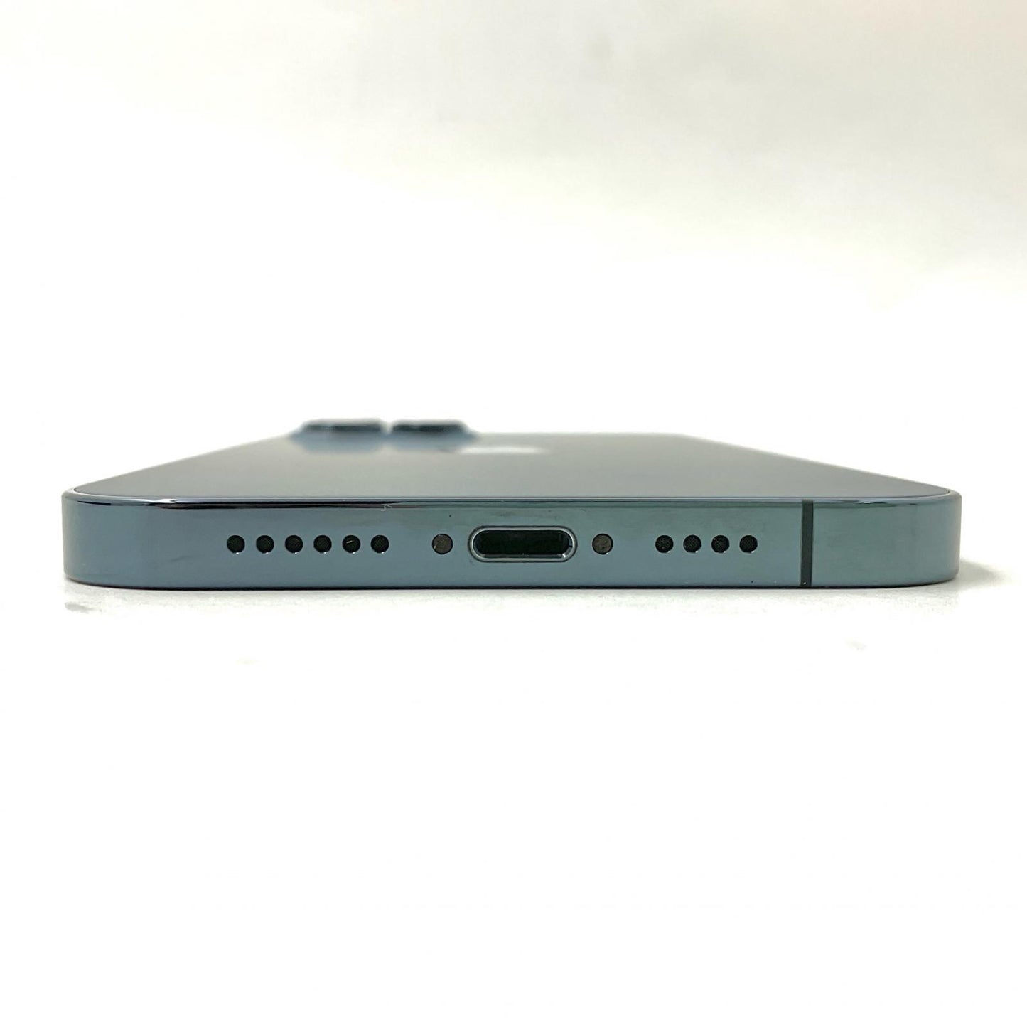 【全額返金保証】【最速発送】Apple iPhone iPhone 12 Pro Max 128GB パシフィックブルー Softbank 白ロム 動作確認済 84%