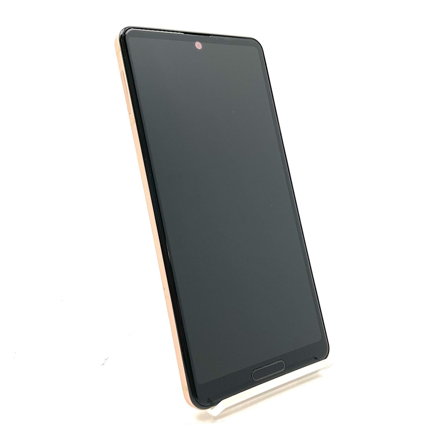 【最速発送】SHARP AQUOS sense5G 64GB ライトカッパー Softbank A004SH 白ロム【難有】