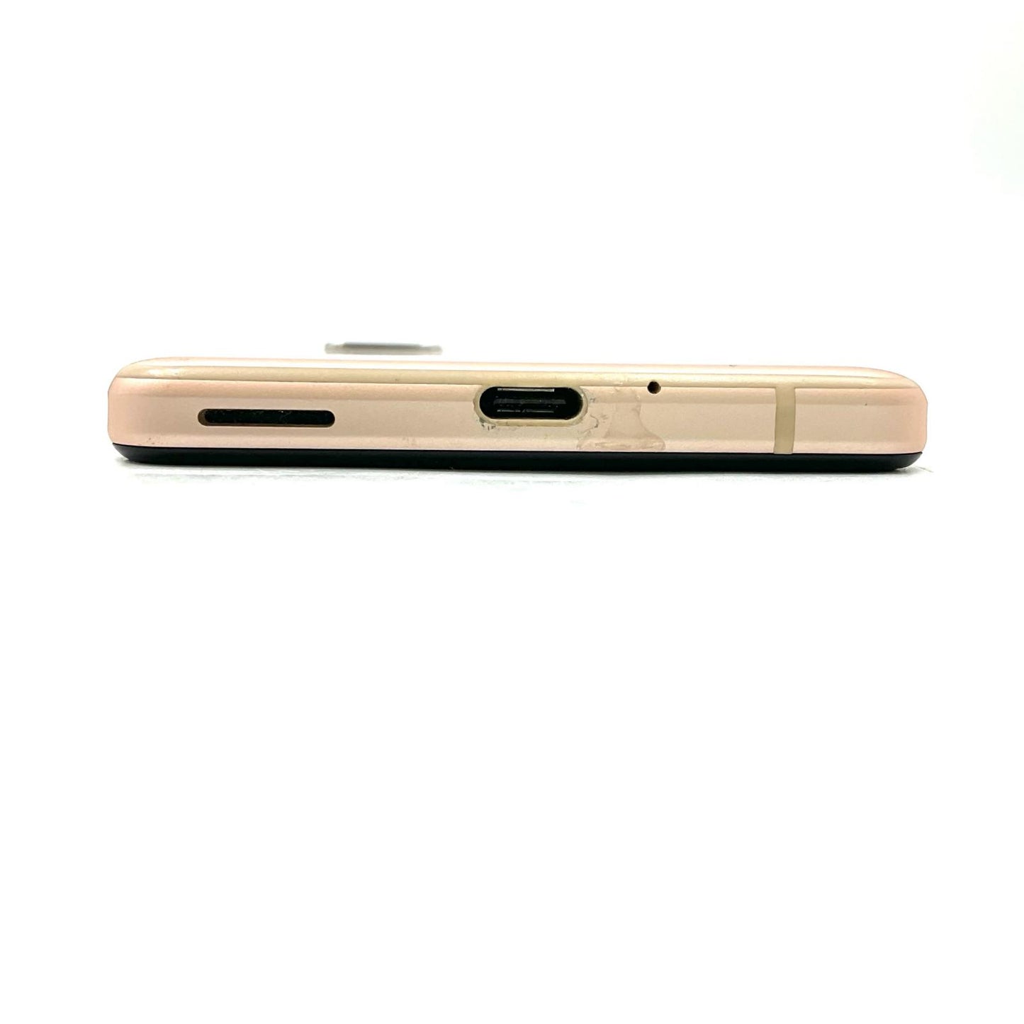 【最速発送】SHARP AQUOS sense5G 64GB ライトカッパー Softbank A004SH 白ロム【難有】