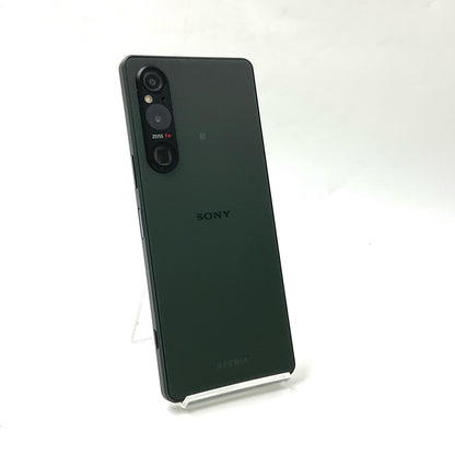 【全額返金保証】【最速発送】Sony Xperia 1 V 512GB カーキグリーン SIMフリー XQ-DQ44 美品 動作確認済
