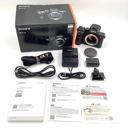 【全額返金保証】【最速発送】Sony デジタル一眼 α7R III ILCE-7RM3 ボディ ブラック 美品 動作確認済