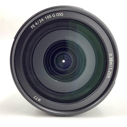 【全額返金保証】【最速発送】Sony FE 24-105mm F4 G OSS SEL24105G 美品 動作確認済