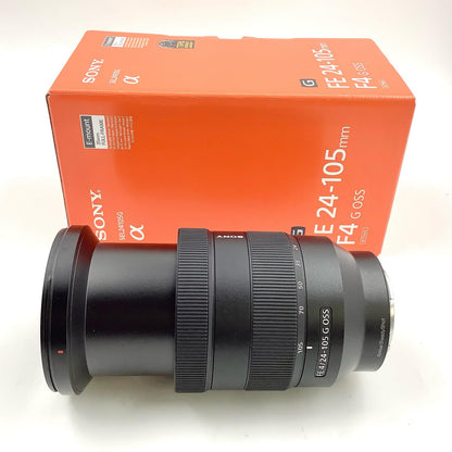 【全額返金保証】【最速発送】Sony FE 24-105mm F4 G OSS SEL24105G 美品 動作確認済