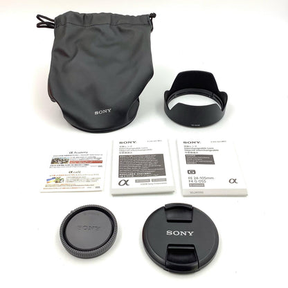 【全額返金保証】【最速発送】Sony FE 24-105mm F4 G OSS SEL24105G 美品 動作確認済