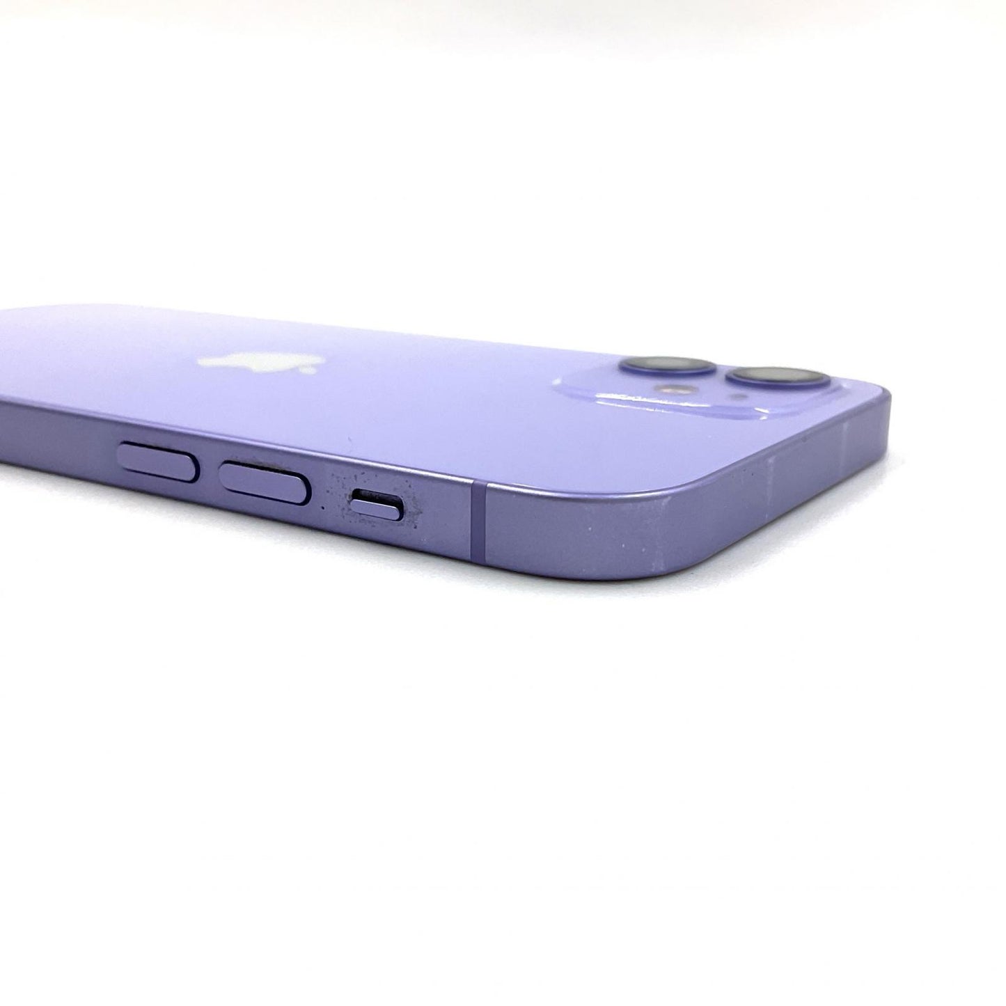 【全額返金保証】【最速発送】Apple iPhone iPhone 12 128GB パープル Softbank 白ロム 動作確認済 73%