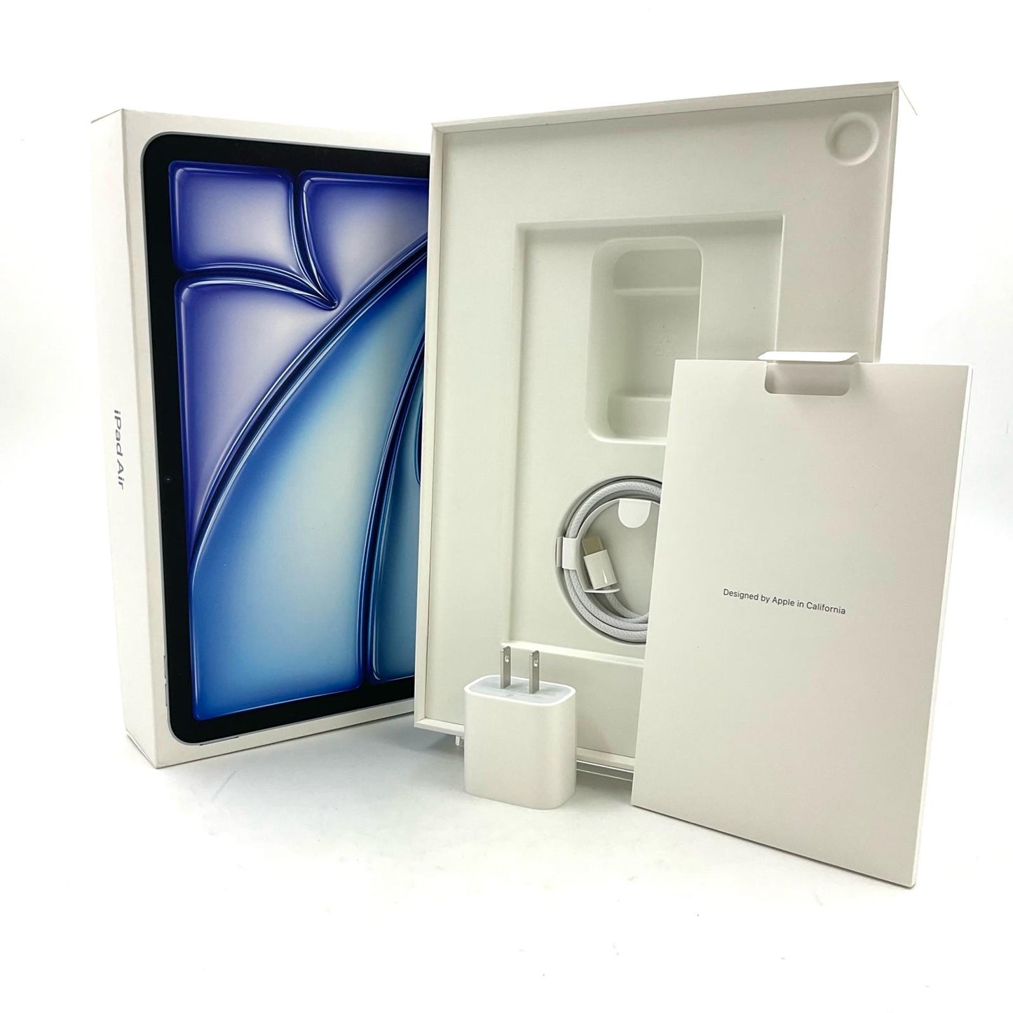 【全額返金保証】【最速発送】Apple iPad Air 11インチ 第6世代 512GB ブルー Wi-Fi 超美品 動作確認済