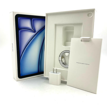 【全額返金保証】【最速発送】Apple iPad Air 11インチ 第6世代 512GB ブルー Wi-Fi 超美品 動作確認済