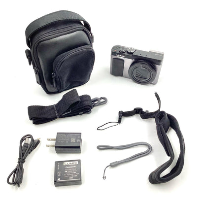 【全額返金保証】【最速発送】Panasonic コンパクトデジタルカメラ LUMIX DC-TZ90 動作確認済