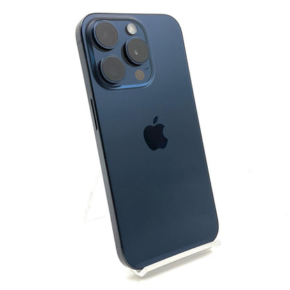 【全額返金保証】【最速発送】Apple iPhone iPhone 15 Pro 512GB ブルーチタニウム SIMフリー 動作確認済 85%