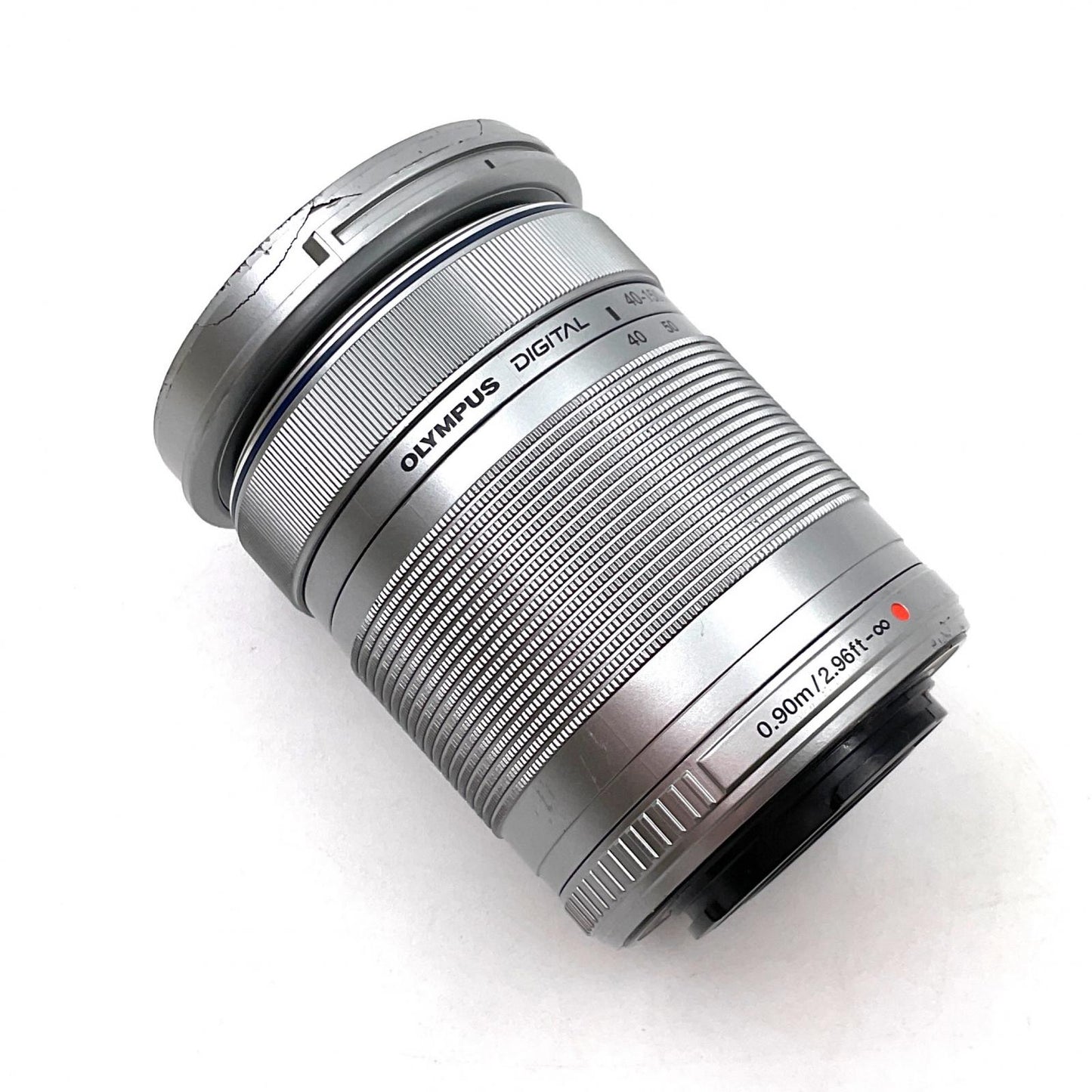 【最速発送】OLYMPUS M.ZUIKO DIGITAL ED 40-150mm F4.0-5.6 R [シルバー]【難有】