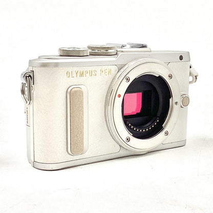 【最速発送】OLYMPUS デジタル一眼 PEN E-PL8 ボディ [ホワイト]【難有】