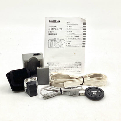 【最速発送】OLYMPUS デジタル一眼 PEN E-PL8 ボディ [ホワイト]【難有】