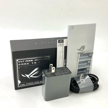 【全額返金保証】【最速発送】ASUS ROG Phone 8 5G 256GB レベルグレー SIMフリー AI2401 超美品 動作確認済