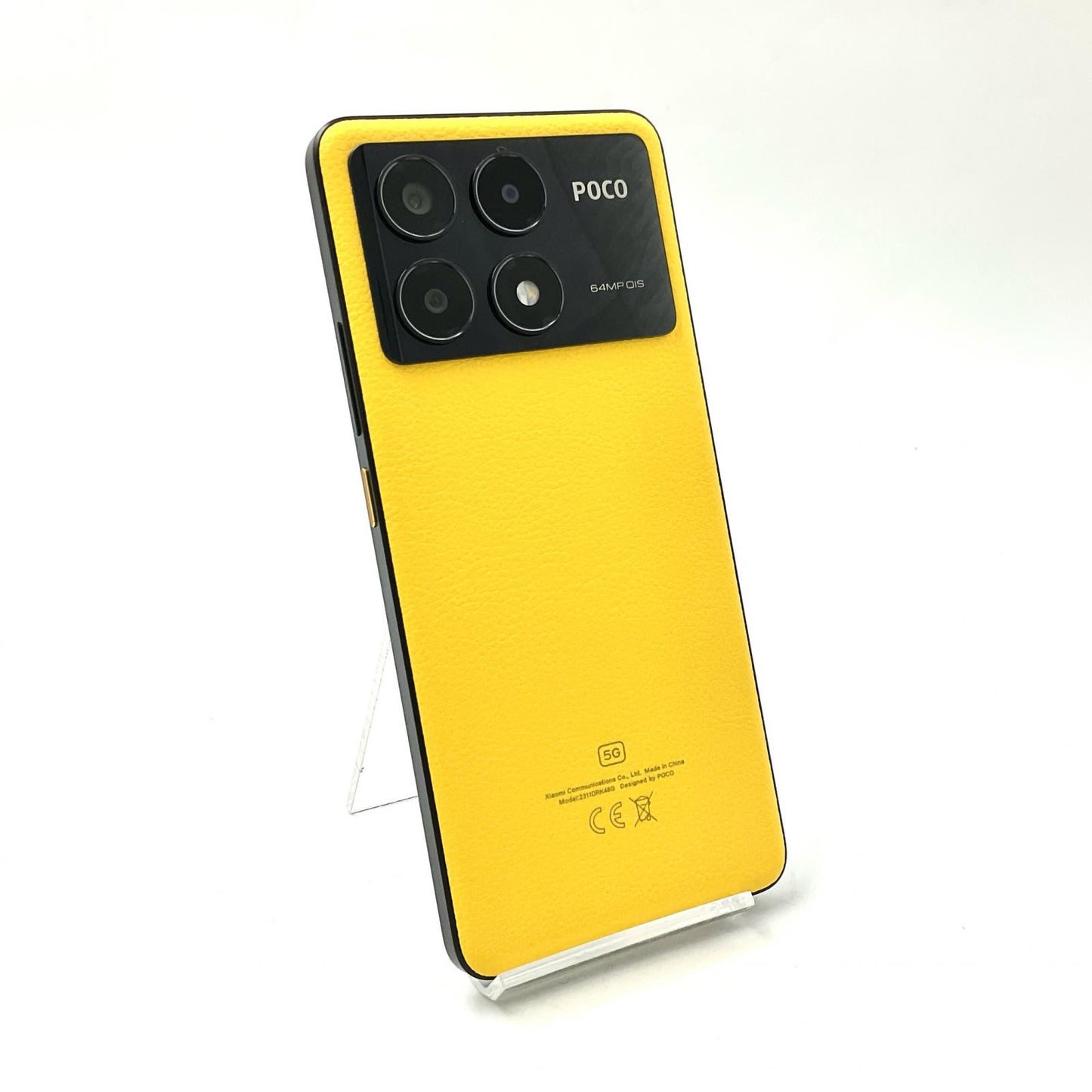【全額返金保証】【最速発送】Xiaomi POCO X6 Pro 5G 256GB Yellow SIMフリー 2311DRK48G 美品 動作確認済