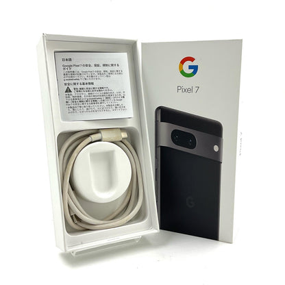 【最速発送】Google Pixel 7 256GB Obsidian SIMフリー G03Z5【難有】