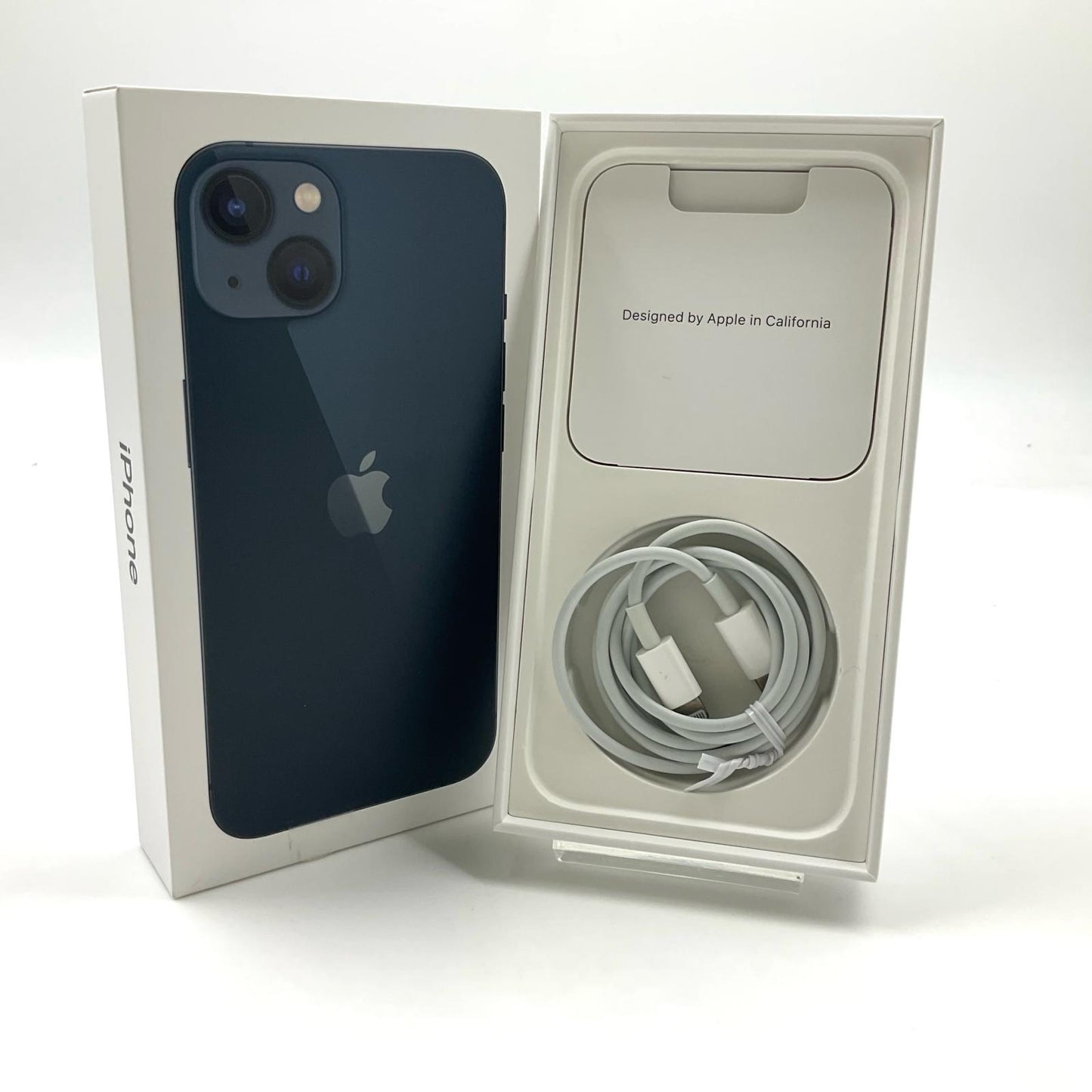 【全額返金保証】【最速発送】Apple iPhone iPhone 13 128GB ミッドナイト docomo 白ロム 動作確認済 93%