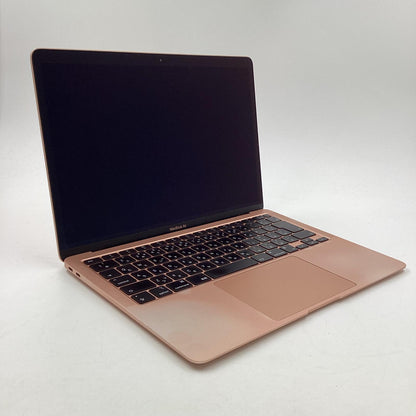 【全額返金保証】【最速発送】Apple MacBook Air 13.3インチ 2020 M1 8コア 8GB SSD 256GB ゴールド 85% 動作確認済