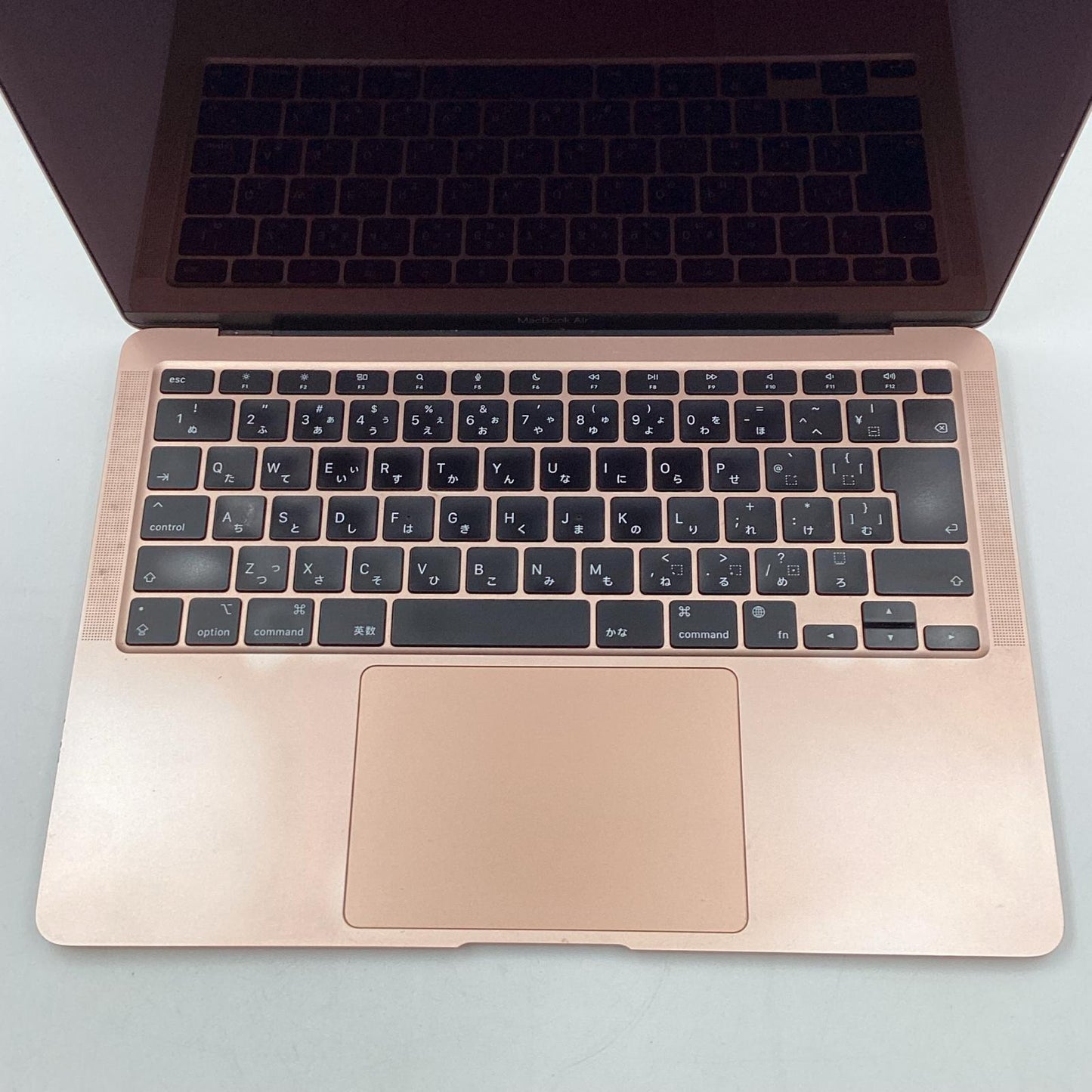 【全額返金保証】【最速発送】Apple MacBook Air 13.3インチ 2020 M1 8コア 8GB SSD 256GB ゴールド 85% 動作確認済