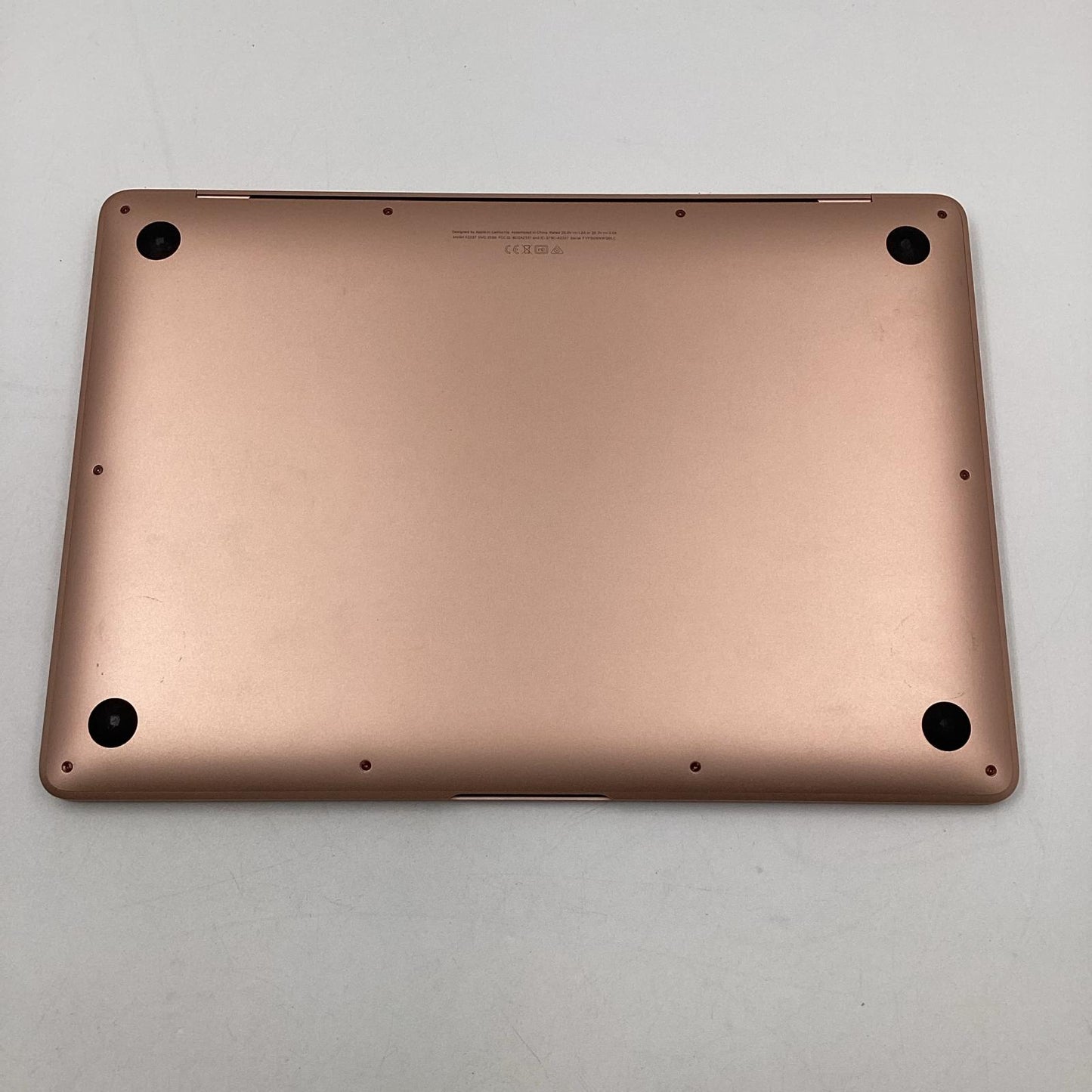 【全額返金保証】【最速発送】Apple MacBook Air 13.3インチ 2020 M1 8コア 8GB SSD 256GB ゴールド 85% 動作確認済