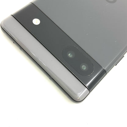 【最速発送】Google Pixel 6a 128GB Charcoal au GB17L 白ロム【難有】