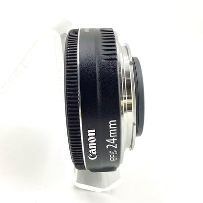 【全額返金保証】【最速発送】Canon EF-S24mm F2.8 STM 美品 動作確認済