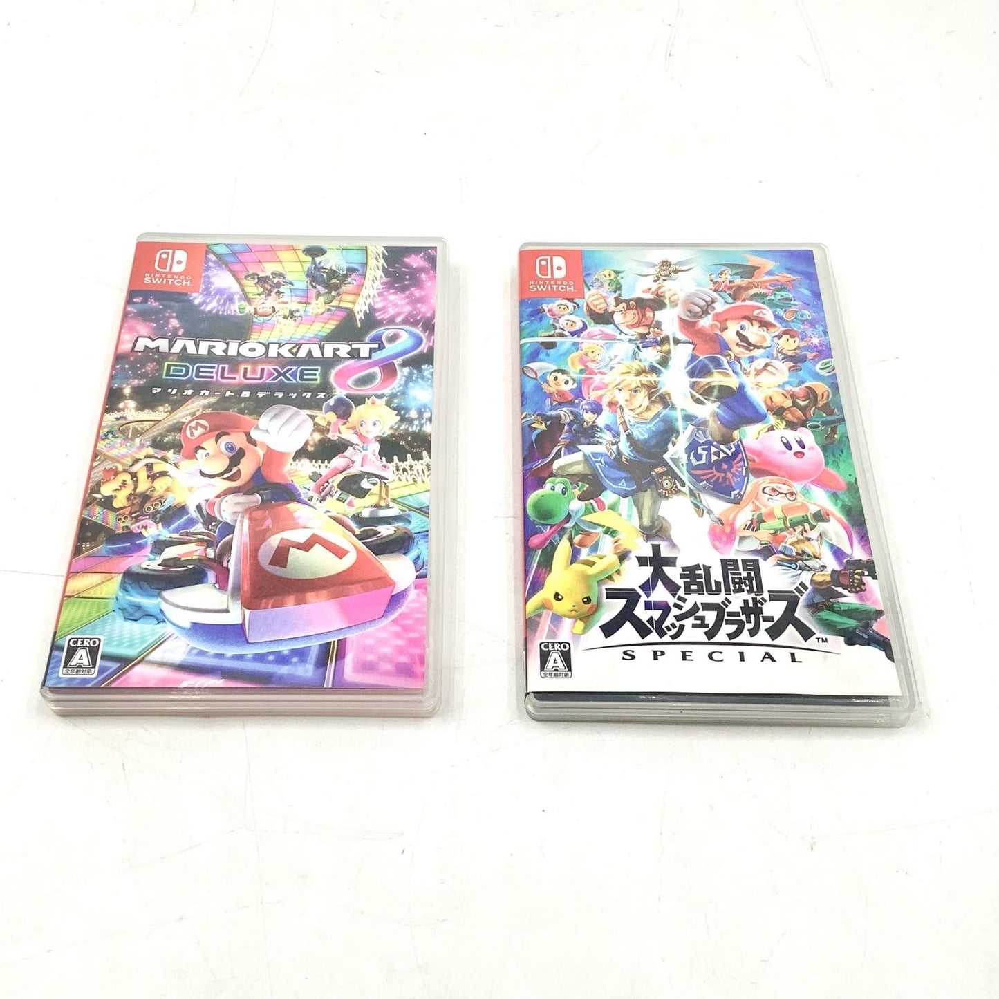 【全額返金保証】【最速発送】Nintendo 大乱闘スマッシュブラザーズSPECIAL マリオカート8デラックス 美品 動作確認済