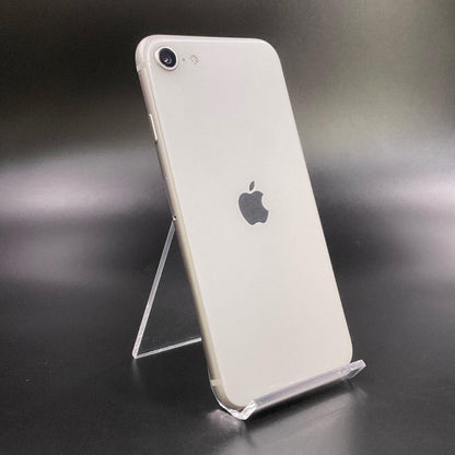 【全額返金保証】【最速発送】Apple iPhone iPhone SE（第3世代） 128GB スターライト SIMフリー 動作確認済 82%