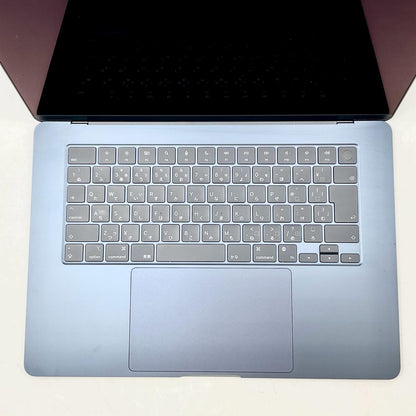 【全額返金保証】【最速発送】Apple MacBook Air 15.3インチ 2023 Apple M2 16GB SSD 512GB ミッドナイト 100% 動作確認済