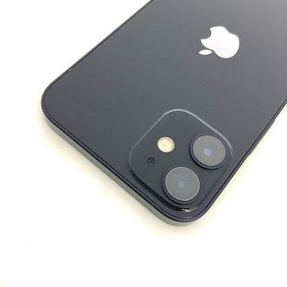 【全額返金保証】【最速発送】Apple iPhone iPhone 12 mini 64GB ブラック au 白ロム 動作確認済 82%