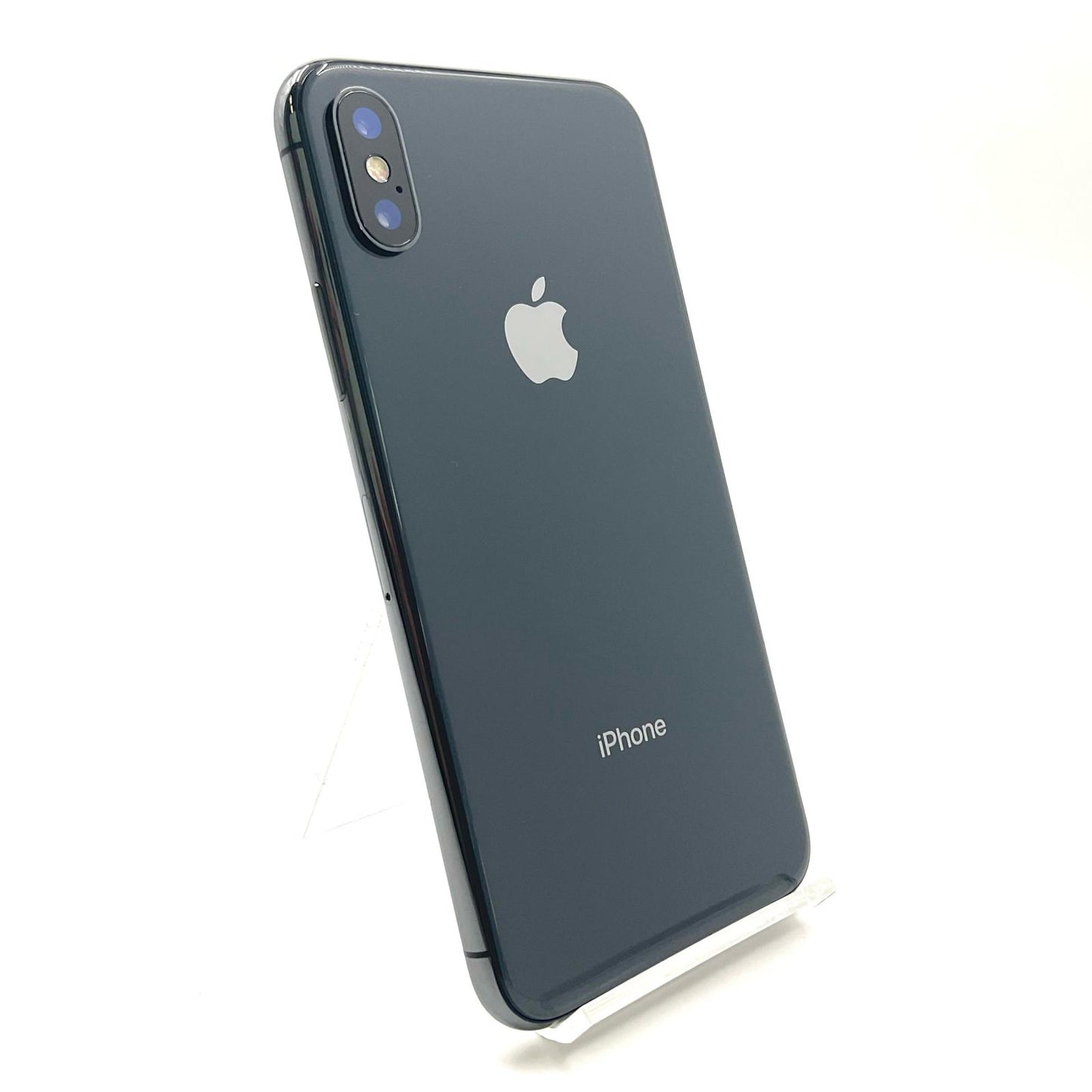 【全額返金保証】【最速発送】Apple iPhone iPhone X 256GB スペースグレイ au 白ロム 超美品 動作確認済 100%