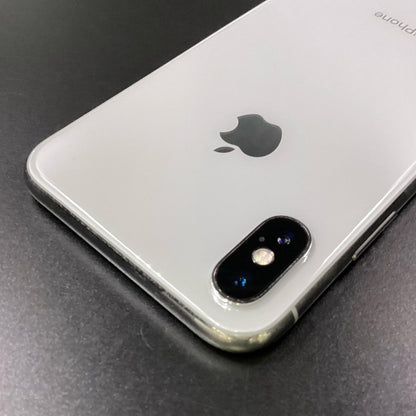【全額返金保証】【最速発送】Apple iPhone iPhone X 256GB シルバー SIMフリー 白ロム 動作確認済 100%
