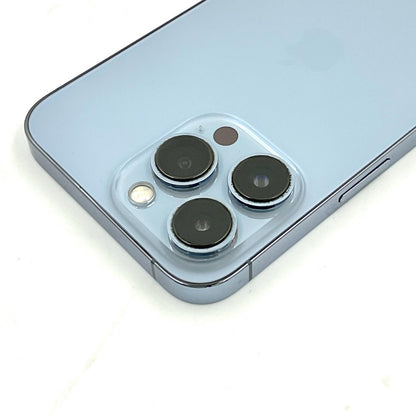 【全額返金保証】【最速発送】Apple iPhone iPhone 13 Pro 256GB シエラブルー docomo 白ロム 動作確認済 83%