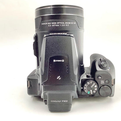 【全額返金保証】【最速発送】Nikon コンパクトデジタルカメラ COOLPIX P900 美品 動作確認済