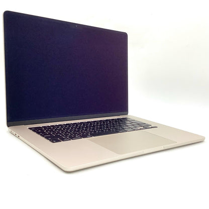 【全額返金保証】【最速発送】Apple MacBook Air 15.3インチ 2023 Apple M2 16GB SSD 512GB スターライト 100% 美品 動作確認済