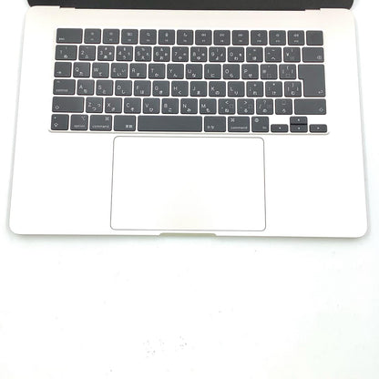 【全額返金保証】【最速発送】Apple MacBook Air 15.3インチ 2023 Apple M2 16GB SSD 512GB スターライト 100% 美品 動作確認済