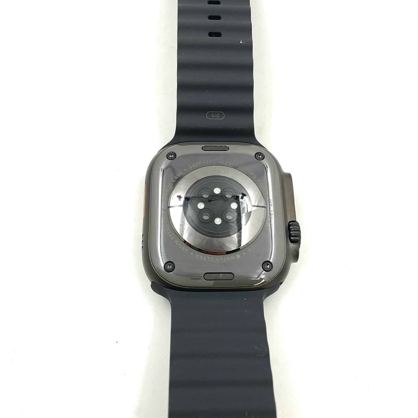【全額返金保証】【最速発送】Apple Watch Ultra 第2世代 チタニウム 49mm GPS+Cellular 白ロム 100% 超美品 動作確認済