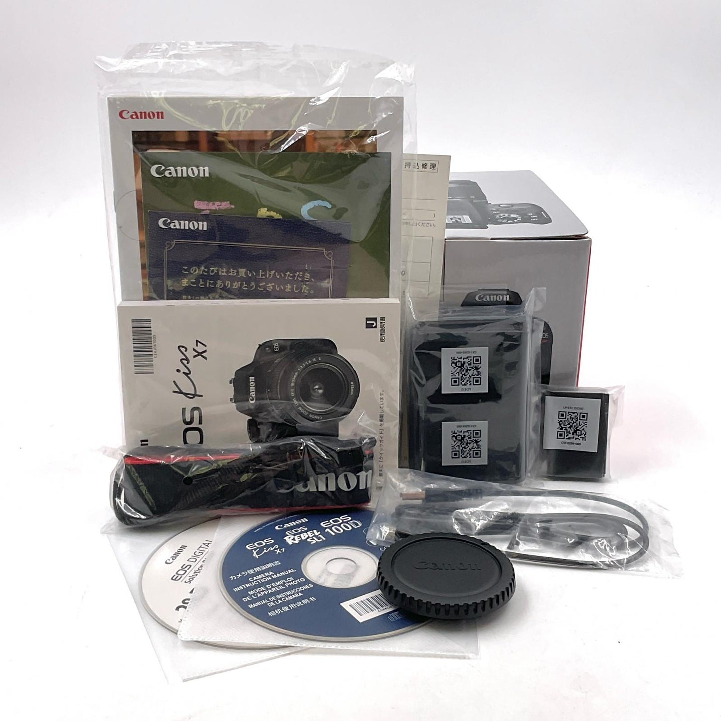 【全額返金保証】【最速発送】Canon デジタル一眼 EOS Kiss X7 ボディ ブラック 超美品 動作確認済